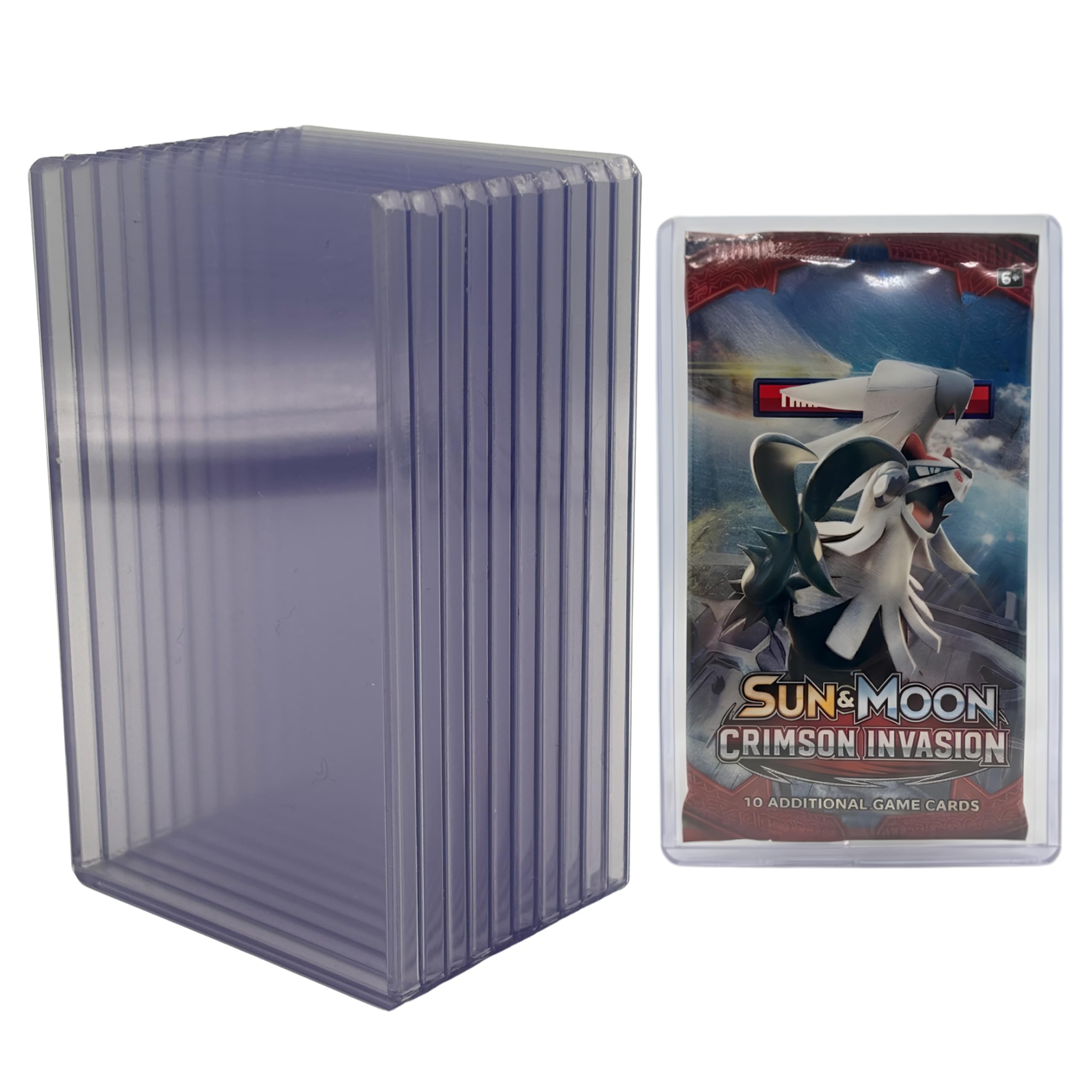 Trading Card Booster Pack Top Loaders (10 Pack) - Case of 25