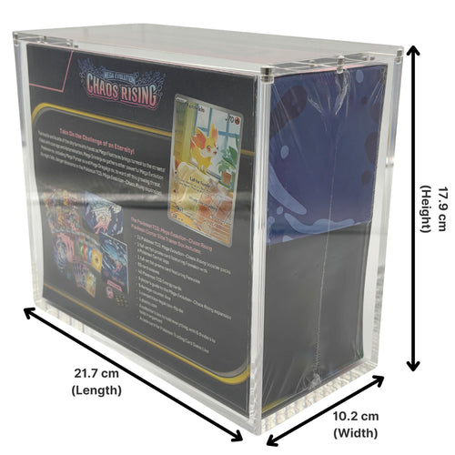ETB Protective Display Cases - 6mm - Magnetic Lid - Case of 12